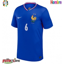 Camiseta Francia Eduardo Camavinga #6 Primera Equipación Eurocopa 2024 manga corta